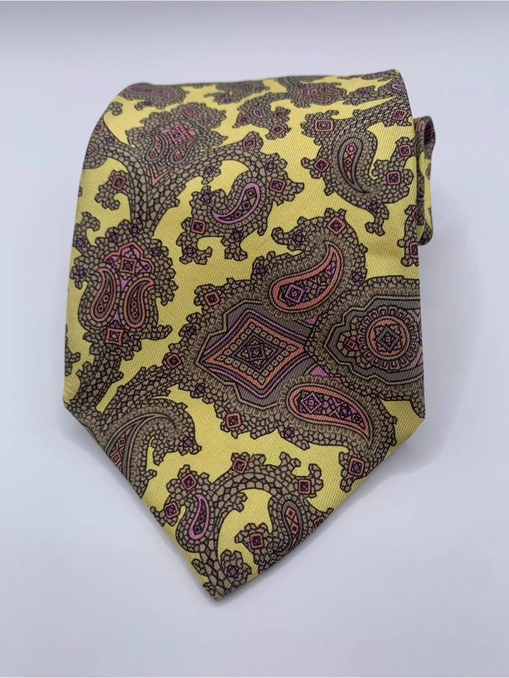 Aquascutum London silk tie
